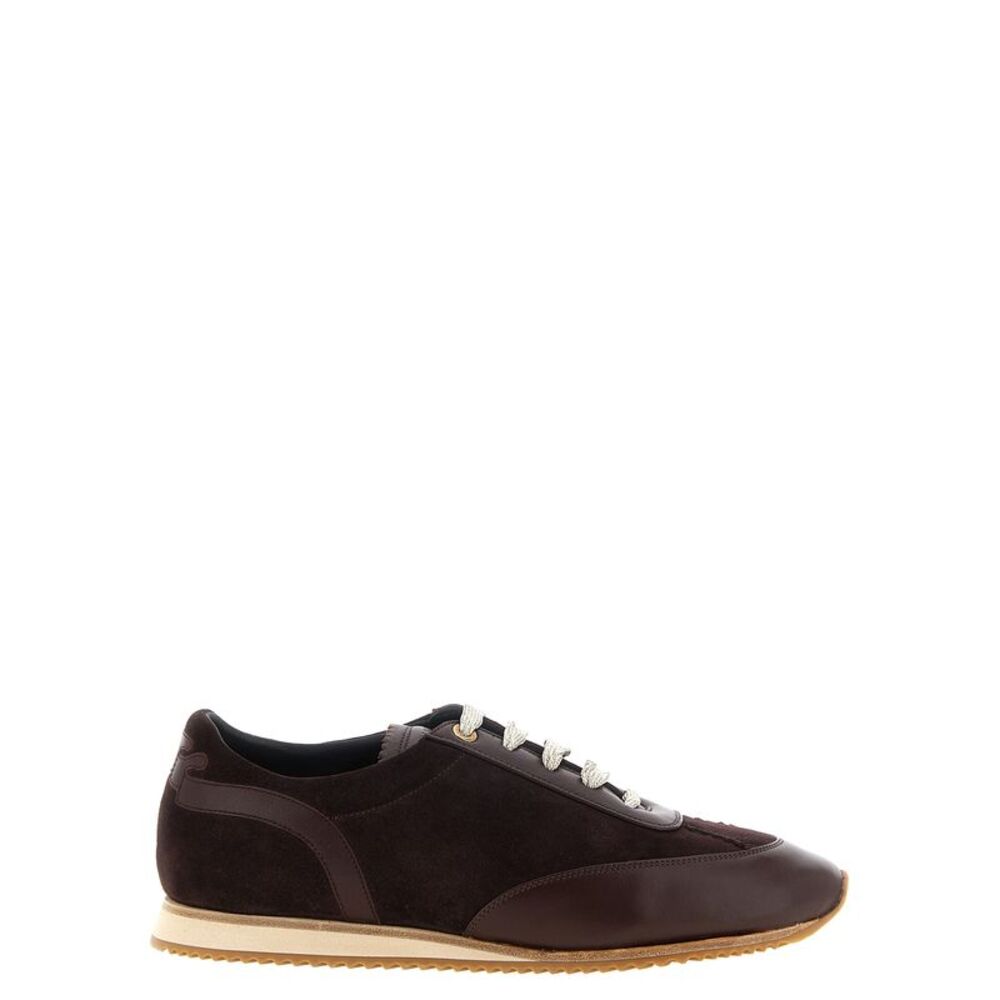 Agnona Women Suede Runner Sneakers